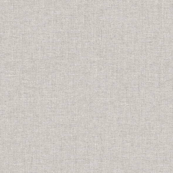 White Heron Abington Faux Linen Wallpaper Sample Swatch
