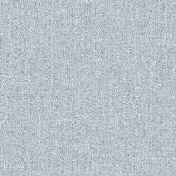 White Heron Abington Faux Linen Wallpaper Sample Swatch