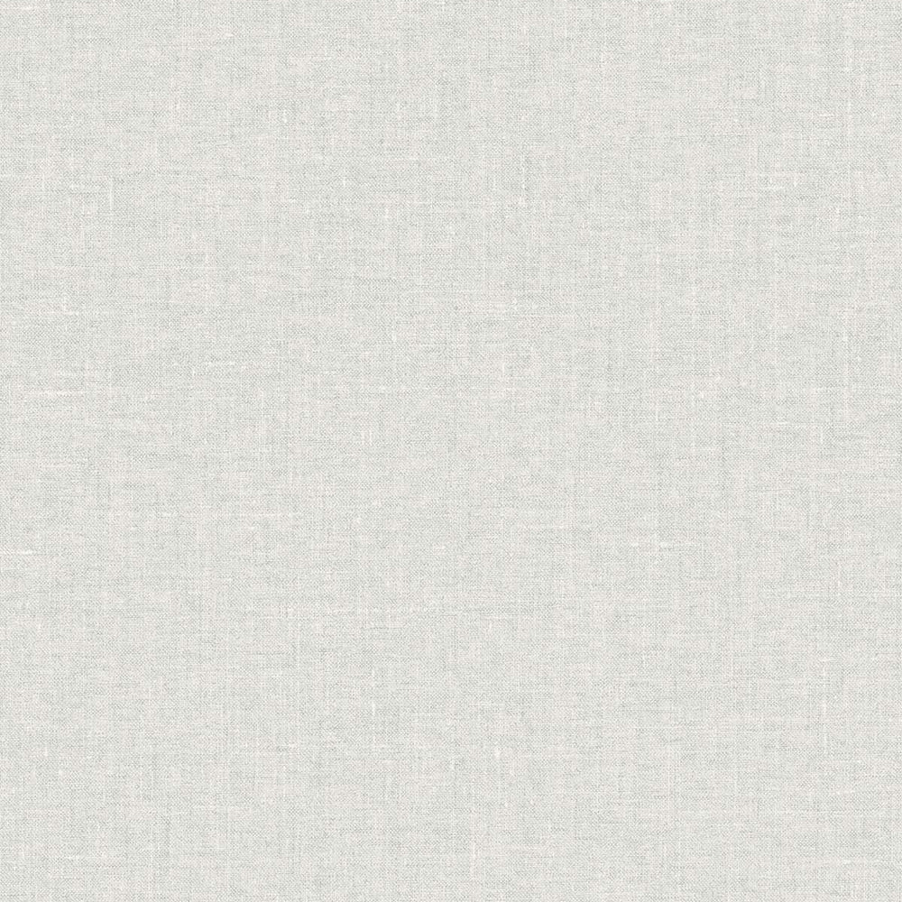 White Heron Abington Faux Linen Wallpaper