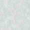 White Heron Avena Branches Wallpaper Sample Swatch  option Winter Grey Sample