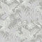 White Heron Marsh Cranes Wallpaper Sample Swatch  option Anew Grey Sample