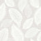 White Heron Tossed Leaves Wallpaper Sample Swatch  option Dove Greige Sample