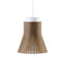 Petite 4600 Pendant Light  option Walnut Veneer/White