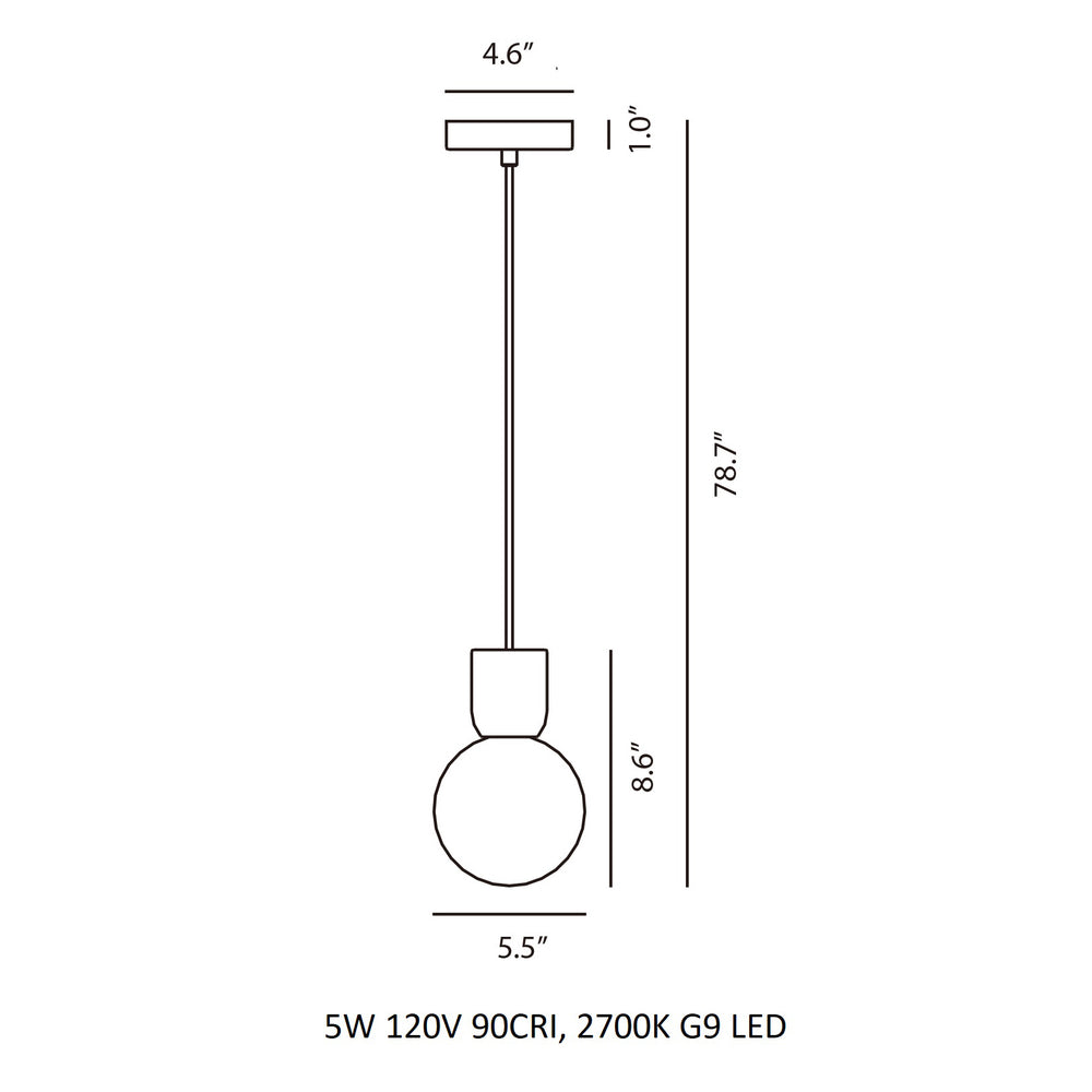 Castle Glo Pendant Light