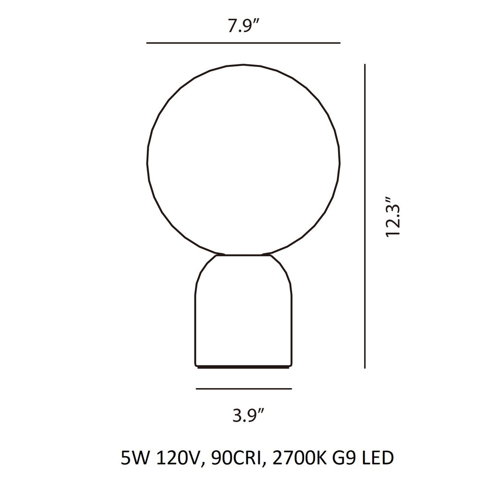 Castle Glo Table Lamp