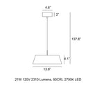 Halo LED Pendant Light