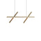Konnect PL LED Pendant Light  option Champagne Gold
