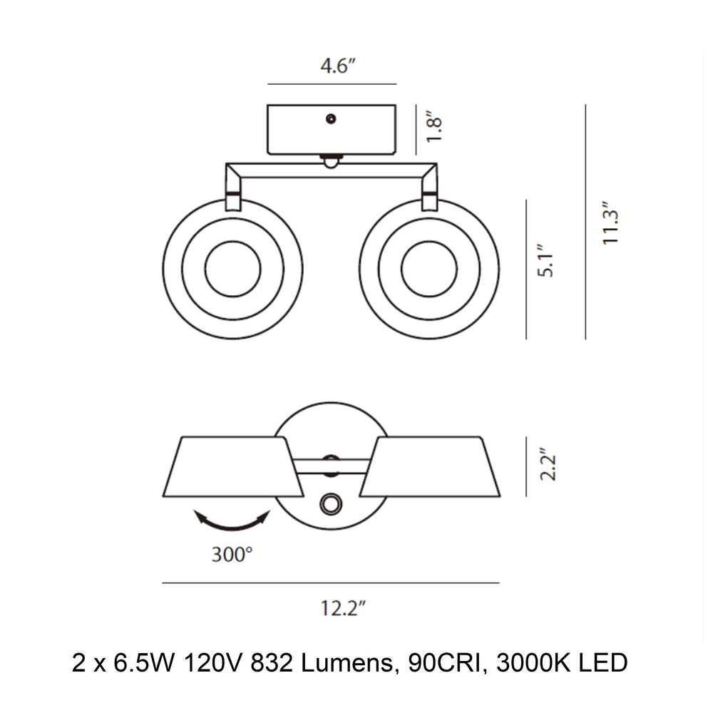Olo W2 Wall Sconce