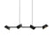 Olo XL Linear Pendant Light  option Shiny Black