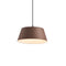 Olo XL Single Pendant Light  option Matt Pearl Cocoa