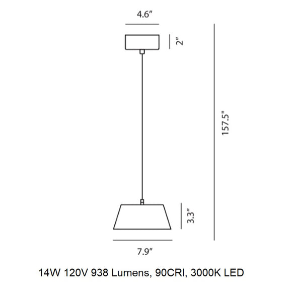 Olo XL Single Pendant Light