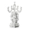 Burlesque 3 Monkeys Candle Holder  option White