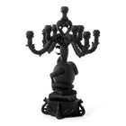 Burlesque Skull Candle Holder