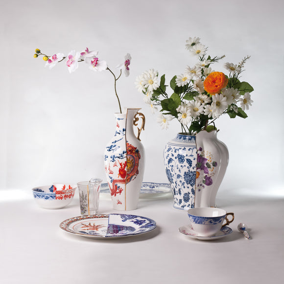 Set De 3 Verres Hybrid Seletti Rodina | Design CTRLZAK, Ø 8.5 Cm H 12 Cm