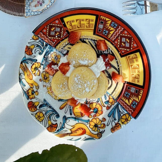 Seletti Hybrid Porcelain Fruit Plate (Set of 2) - 2Modern