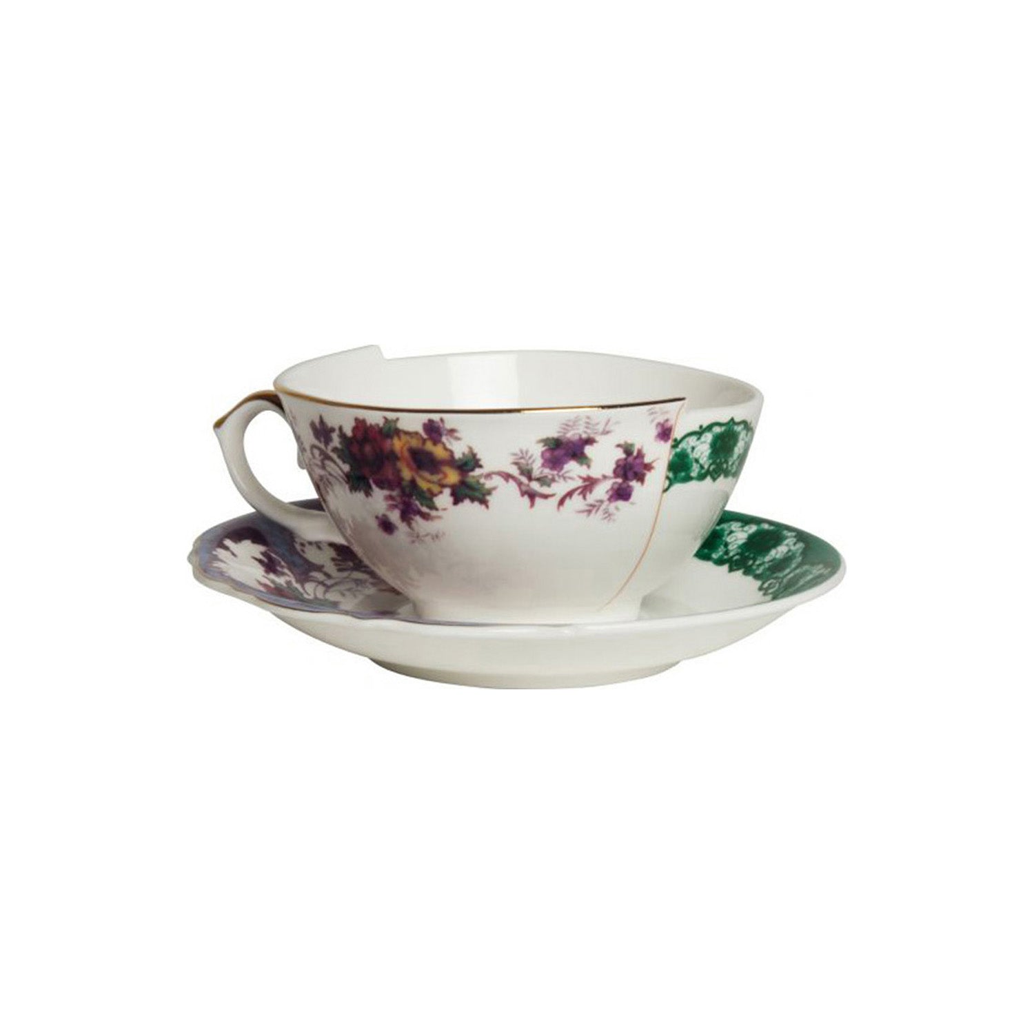 Seletti Tazza Teacup Tarin In Porcellana Con Piattino E Cucchiaino - Design Esclusivo