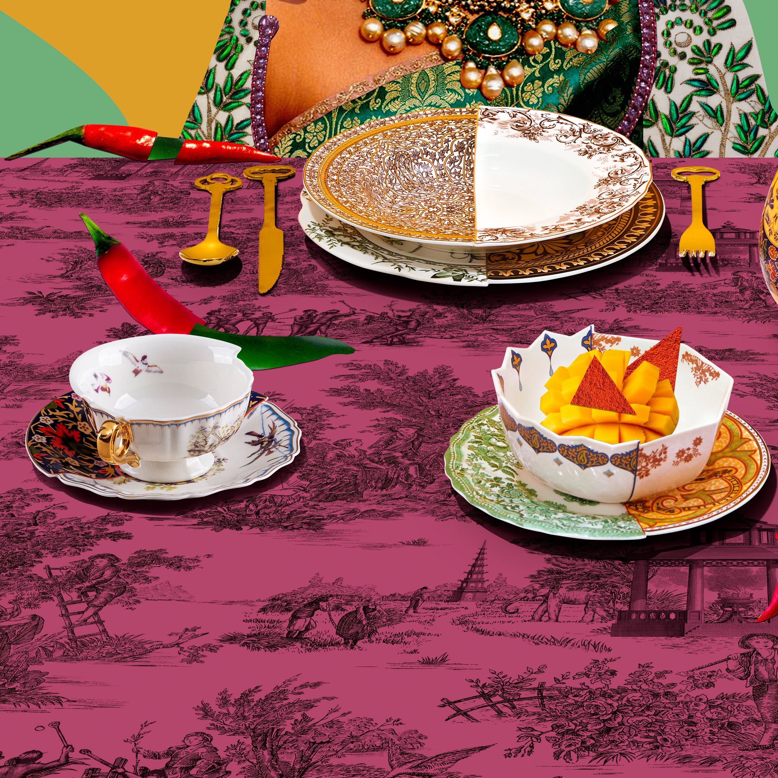 Seletti Hybrid Teacup (Set of 2) - 2Modern