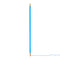 Linea Golden End Lamp  option Blue