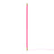 Linea Golden End Lamp  option Fuchsia