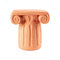 Magna Graecia Capitello Side Table  option Terracotta