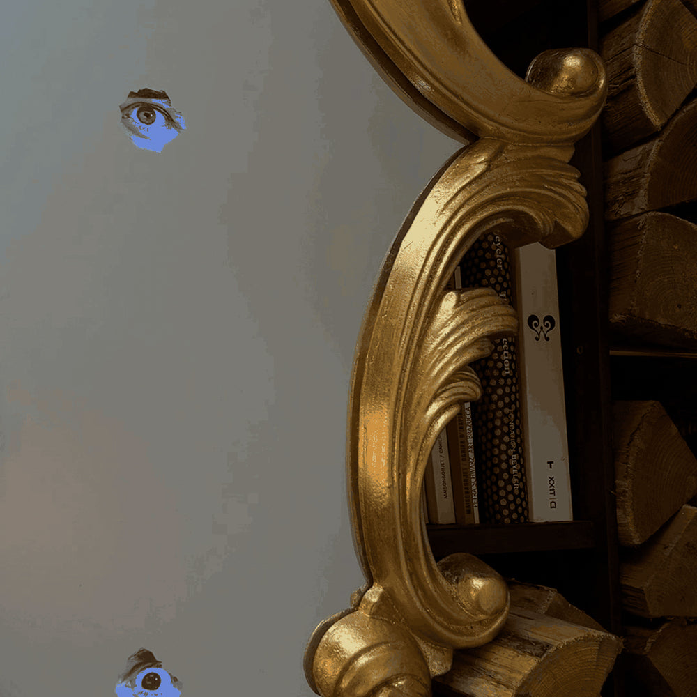 Reflecting Trilogy Wall Mirror with PU Frame