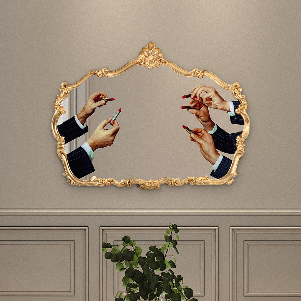 Toiletpaper Baroque Lipsticks Mirror