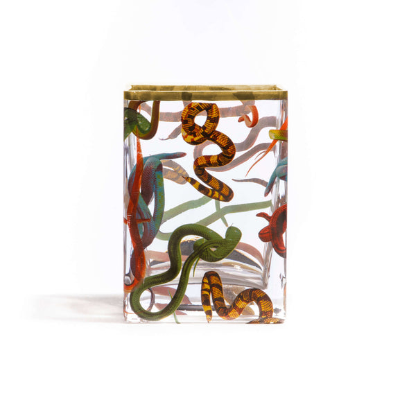 Toiletpaper Glass Vase