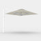 Serenity Square Umbrella  option Alpine Stone / Space Gray