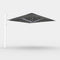 Serenity Square Umbrella  option Black / Space Gray