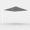 Serenity Square Umbrella  option Charcoal Tweed / Space Gray