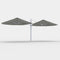 Unity Octagon Duo Umbrella  option Charcoal Tweed / Space Gray