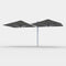 Unity Square Duo Umbrella  option Black / Space Gray