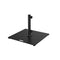 Oasis Square Umbrella  option 77 lb Steel Flat Plate Base