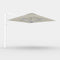 Serenity Square Umbrella  option Alpine Stone