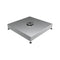 Unity Square Duo Umbrella  option Freestanding Base and Aluminum Base Cover
