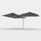 Unity Square Trio Umbrella  option Black