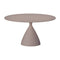 Hips Dining Table  option Mat Moka