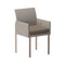 Komfy Dining Armchair  option Mat Moka/Taupe / Deauve Taupe