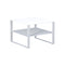 Komfy Side Table  option Mat Blanc