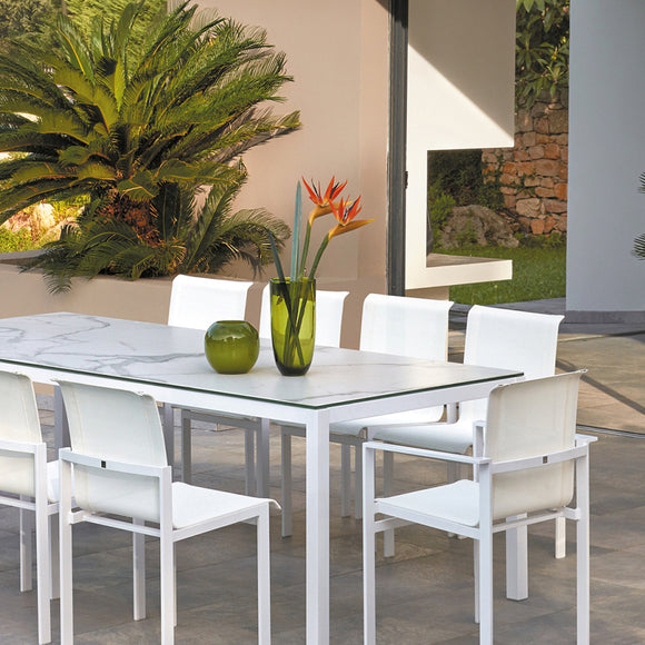 Kwadra Outdoor Dining Arm Chair (Set of 2)