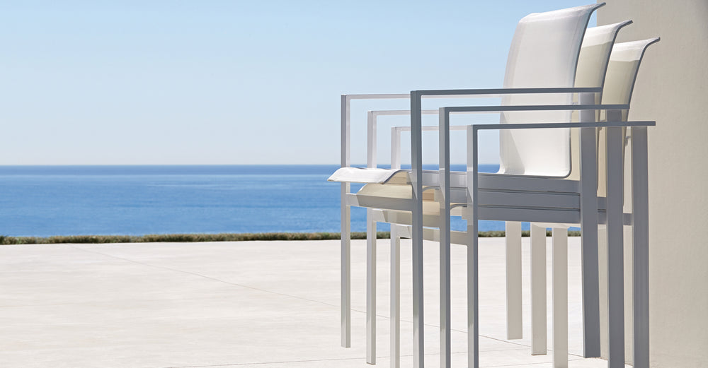 Kwadra Outdoor Dining Arm Chair (Set of 2)