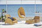 Chill Outdoor Lounge Chair with Footstool