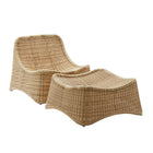 Chill Outdoor Lounge Chair with Footstool