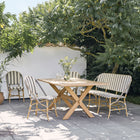 Affaire Sofie Stripe Outdoor Dining Side Chair