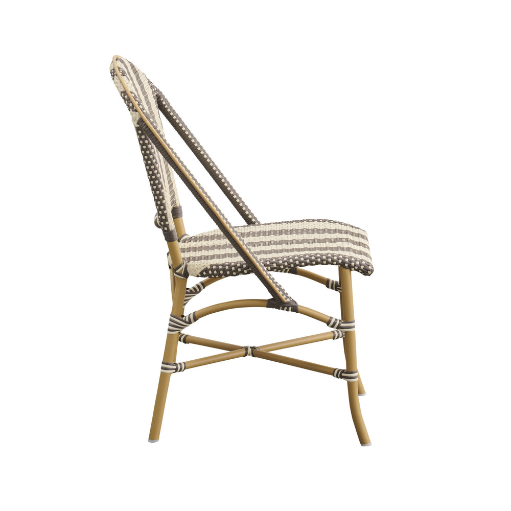 Affaire Sofie Stripe Outdoor Dining Side Chair