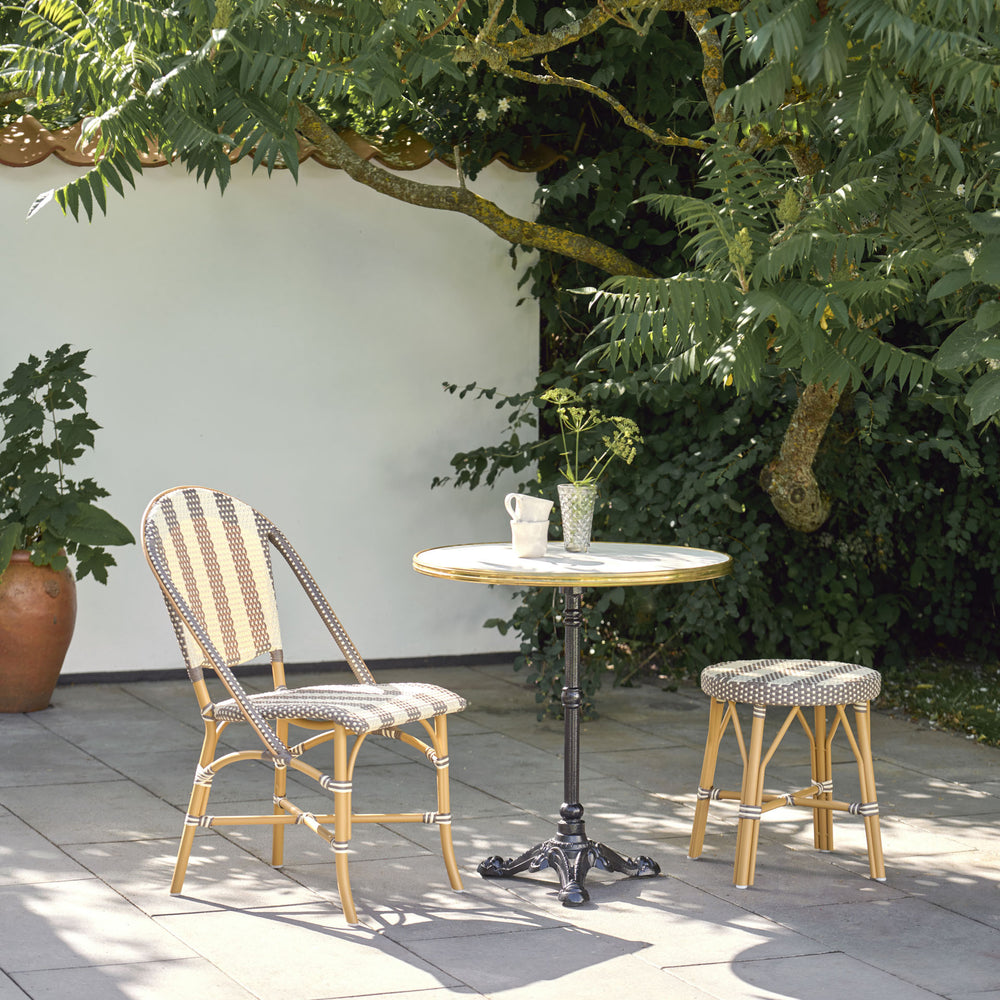 Affaire Sofie Stripe Outdoor Dining Side Chair