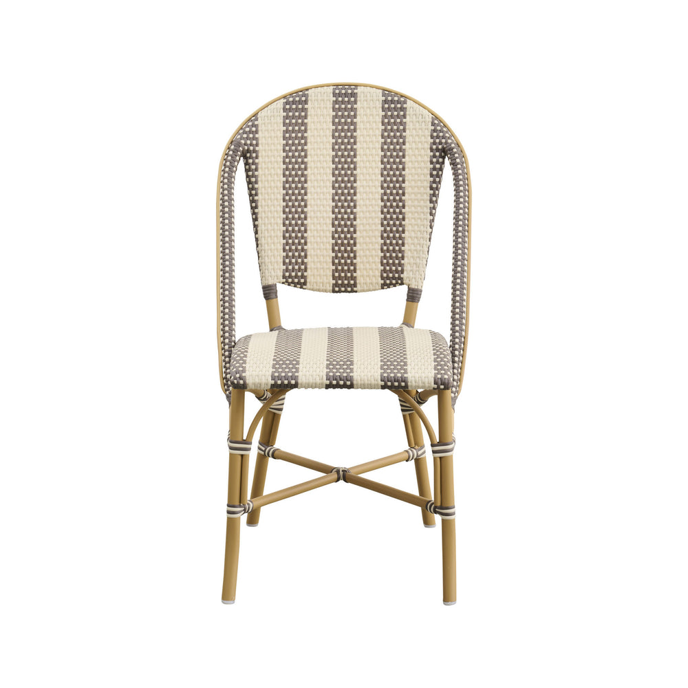 Affaire Sofie Stripe Outdoor Dining Side Chair
