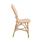 Alu Affaire Isabell Chevron Outdoor Dining Side Chair