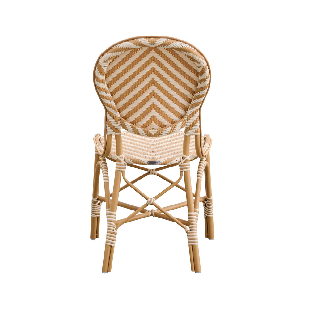Alu Affaire Isabell Chevron Outdoor Dining Side Chair
