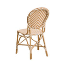 Alu Affaire Isabell Chevron Outdoor Dining Side Chair